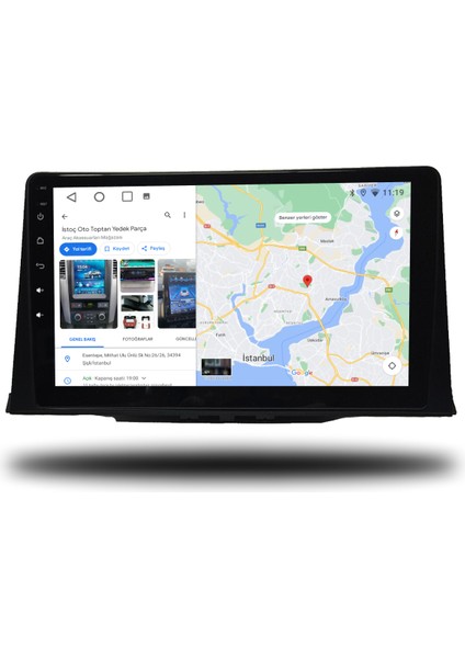 Citroen Berlingo Android Carplay Multimedya 4gb Ram + 64GB Hafıza + 8 Çekirdek