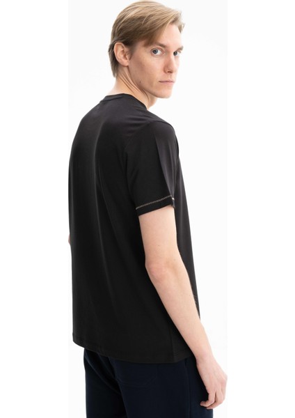 Erkek Regular Fit Süprem Penye Bisiklet Yaka Tişört Y27344471201 fırsatları