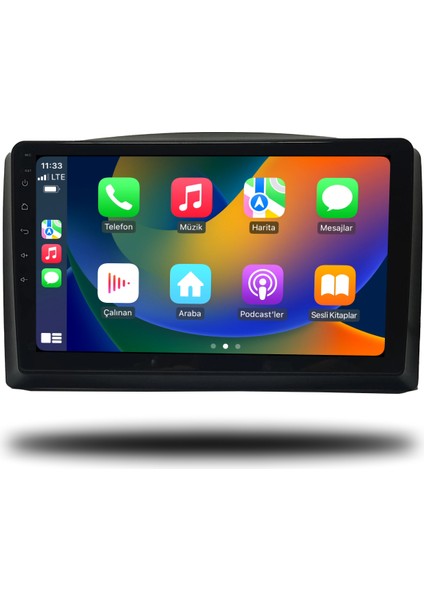 Mercedes Viano Android Carplay Multimedya 2004-2013 6gb Ram + 128GB Hafıza + 8 Çekirdek