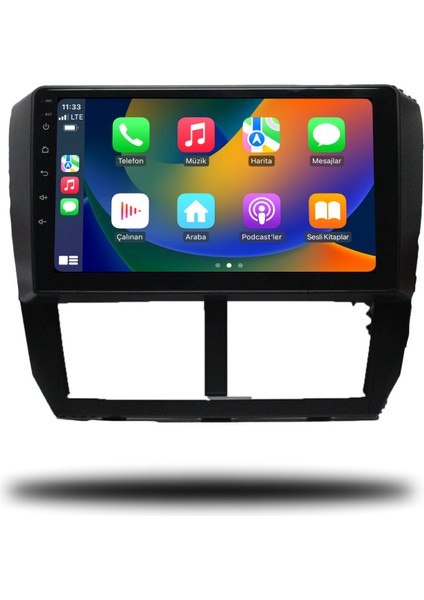 Subaru Forester Android Carplay Multimedya 2008-2012 6gb Ram + 128GB Hafıza + 8 Çekirdek