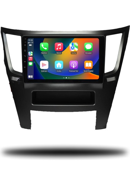Subaru Legacy Android Carplay Multimedya 2010-2014 6gb Ram + 128GB Hafıza + 8 Çekirdek