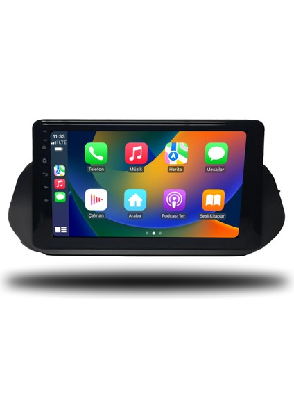 Nissan Qashqai Android Carplay Multimedya 2021-2022 6gb Ram + 128GB Hafıza + 8 Çekirdek