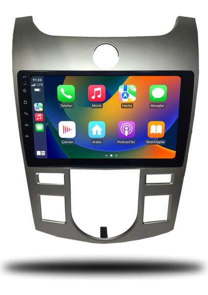 Kia Cerato Android Carplay Multimedya 2009-2012 Dijital Klima 2gb Ram + 32GB Hafıza + 4 Çekirdek