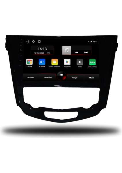 Nissan X-Trail Android Carplay Multimedya 2014-2021 Dijital Klima 2gb Ram + 32GB Hafıza + 4 Çekirdek