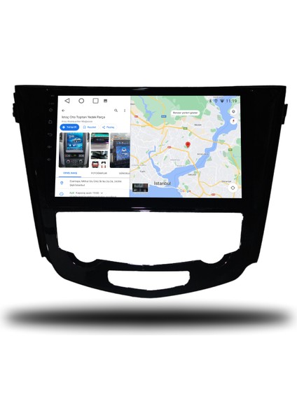 Nissan X-Trail Android Carplay Multimedya 2014-2021 Dijital Klima 2gb Ram + 32GB Hafıza + 4 Çekirdek
