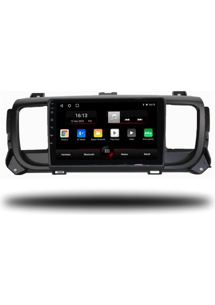 Citroen Jumpy Android Carplay Multimedya 2017-2022 6gb Ram + 128GB Hafıza + 8 Çekirdek