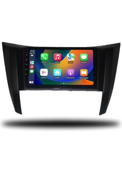 Nissan Navara Android Carplay Multimedya 2016-2021 2gb Ram + 32GB Hafıza + 4 Çekirdek