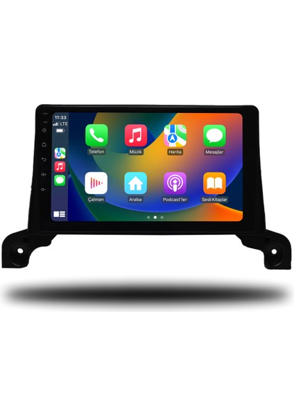 Peugeot 3008 Android Carplay Multimedya 2016-2022 4gb Ram + 64GB Hafıza + 8 Çekirdek