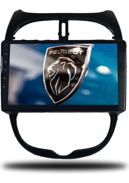 Peugeot 206 Android Carplay Multimedya 1999-2011 6gb Ram + 128GB Hafıza + 8 Çekirdek