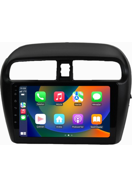 Mitsubishi Space Star Android Carplay Multimedya 2014-2022 2gb Ram + 32GB Hafıza + 4 Çekirdek