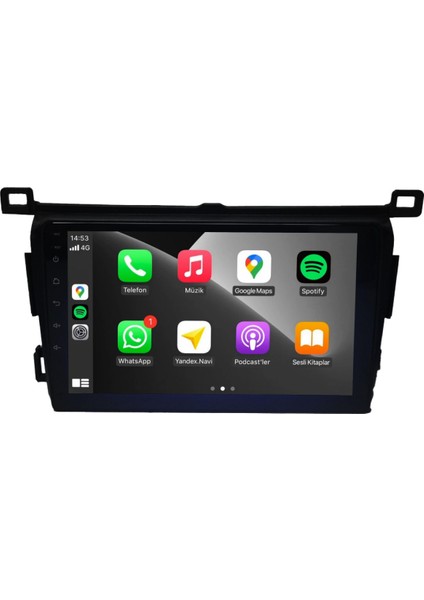 Toyota Rav4 Android Carplay Multimedya 2013-2018 2gb Ram + 32GB Hafıza + 4 Çekirdek