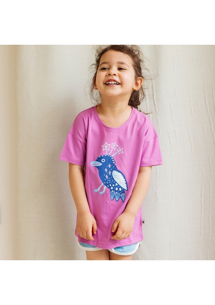 "comfy" Organik Pamuk Tshirt - Lavanta