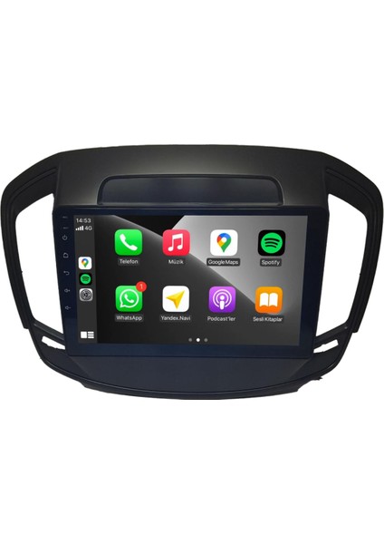 Opel Insignia Android Carplay Multimedya 2013-2016 4gb Ram + 64GB Hafıza + 8 Çekirdek
