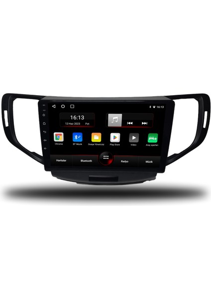 Honda Accord Android Carplay Multimedya 2013-2017 6gb Ram + 128GB Hafıza + 8 Çekirdek