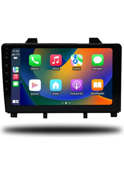 Peugeot 3008 Android Carplay Multimedya 2009-2015 Manuel Klima 6gb Ram + 128GB Hafıza + 8 Çekirdek