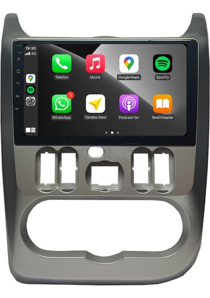 Dacia Duster Android Carplay Multimedya 2010-2013 4gb Ram + 64GB Hafıza + 8 Çekirdek