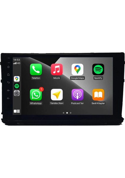 Volkswagen Crafter Android Carplay Multimedya 2018-2022 6gb Ram + 128GB Hafıza + 8 Çekirdek