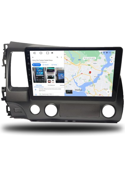 Honda Civic Fd6 Android Carplay Multimedya 2007-2011 2gb Ram + 32GB Hafıza + 4 Çekirdek