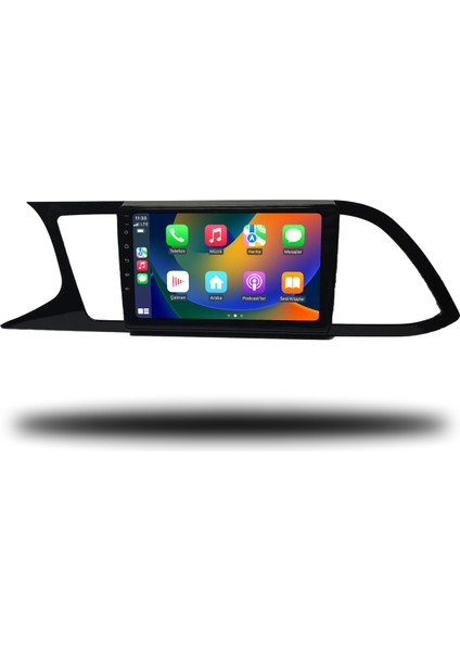 Seat Leon Android Carplay Multimedya 2013-2022 2gb Ram + 32GB Hafıza + 4 Çekirdek