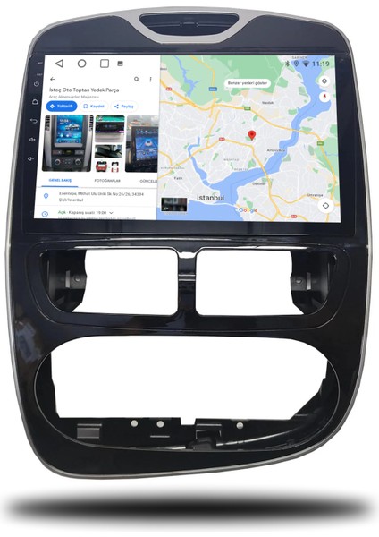 Renault Clio 4 Android Carplay Multimedya 2013-2015 4gb Ram - 64GB Hafıza - 8 Çekirdek