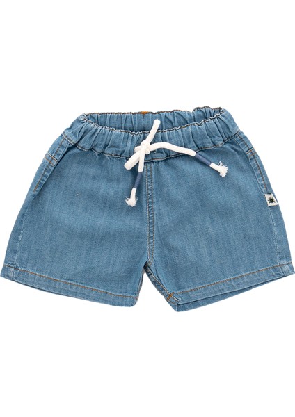 "easy" Organik Penye Ince Denim Şort