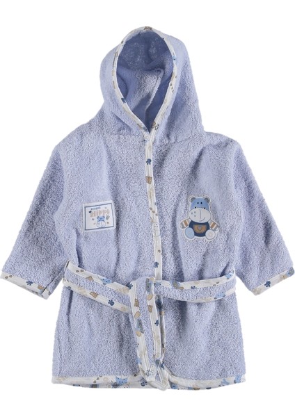 Kız Erkek Bebek Çocuk Pamuklu Bornoz