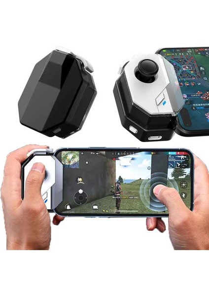 MB02 Pubg Mobile Android/apple Uyumlu Kablosuz Hıd Mfı Makro Özellikli Gecikmesiz Bt Joystick