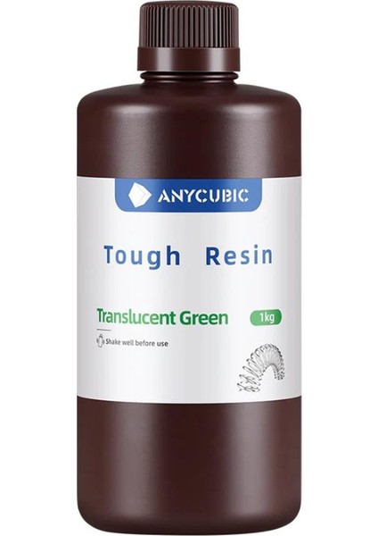 Uv Tough(Sert Esnek) Reçine 1kg Şeffaf Yeşil