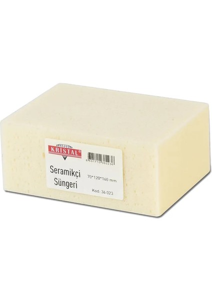 Seramikçi Süngeri 70 x 120 x 160 mm