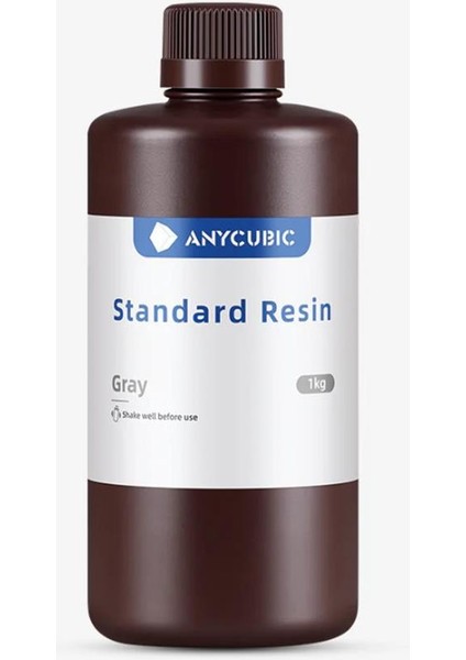 Standart Uv Reçine 1kg Gri