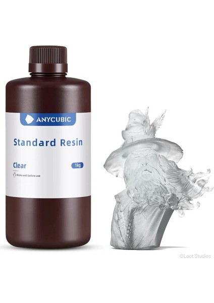 Standart Uv Reçine 1kg Şeffaf