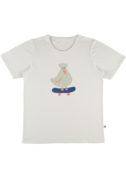 Yetişkin Organik Pamuk Tshirt - Bongi