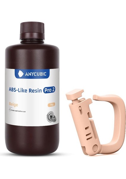 Abs Like Resin Pro 2 Uv Reçine 1kg Bej