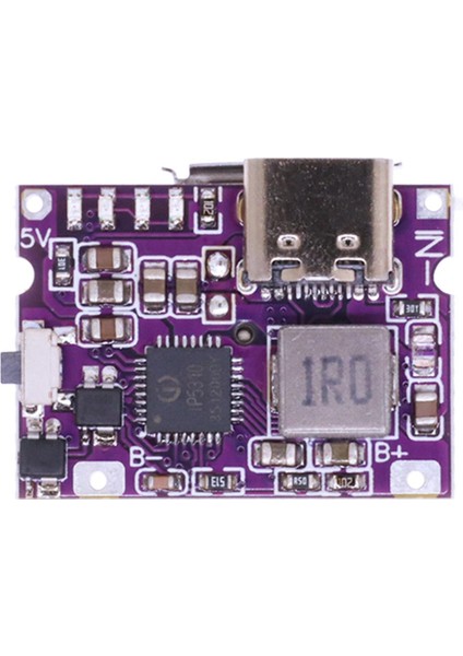 5V 3.1A LED Göstergeli Type-C 18650 Lipo,li-Ion Pil Sarj Devresi(Sarj Korumalı)