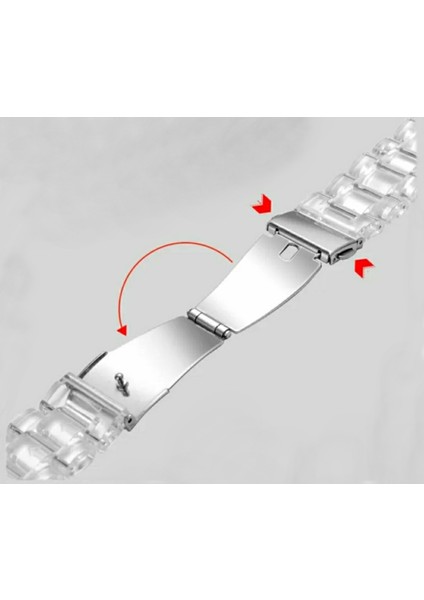 Apple Watch 42 mm / 44MM / 45MM/ 49 mm (Seriler /se/ultra ile Uyumlu) Reçine Kordon Beyaz fiyatları