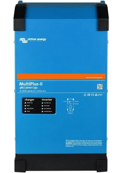Inverter/charger 3000VA, PMP242305010, Victron