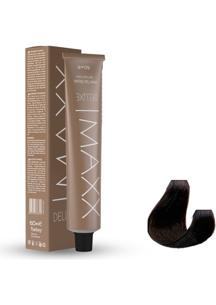Tüp Boya 5.1 Küllü Açık Kahve 60 Ml X 3 Adet + Sıvı Oksidan 3 Adet