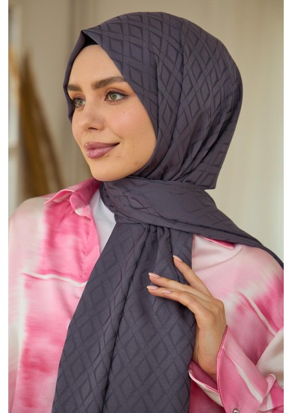 Yaz Işıltısı Koleksiyonu İpeksi Jakar Şal Arsenik 9015-16 modelleri