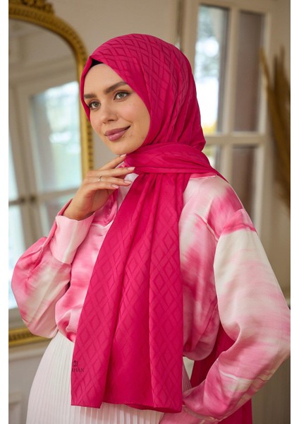 Yaz Işıltısı Koleksiyonu İpeksi Jakar Şal Gül Pembe 9015-13 fiyatları