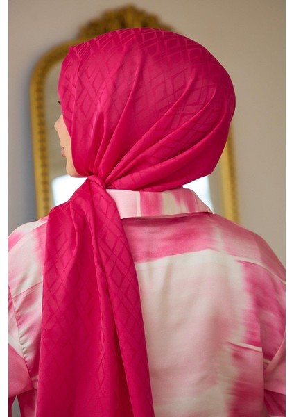 Yaz Işıltısı Koleksiyonu İpeksi Jakar Şal Gül Pembe 9015-13 fırsatları