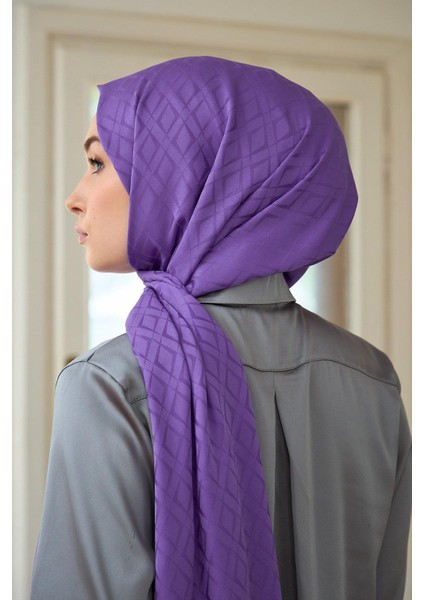 Yaz Işıltısı Koleksiyonu İpeksi Jakar Şal Lavanta 9015-19 fırsatları