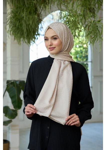 Yaz Işıltısı Koleksiyonu İpeksi Jakar Şal Bej 9013-12 fiyatları