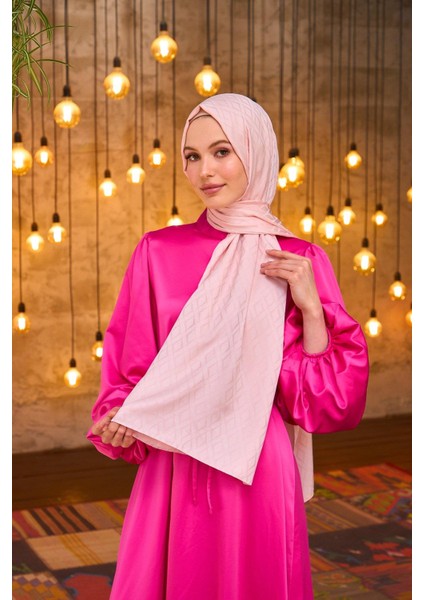 Yaz Işıltısı Koleksiyonu İpeksi Jakar Şal Şeker Pembe 9015-02 fiyatları