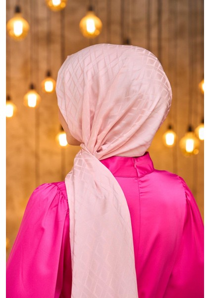 Yaz Işıltısı Koleksiyonu İpeksi Jakar Şal Şeker Pembe 9015-02 fırsatları