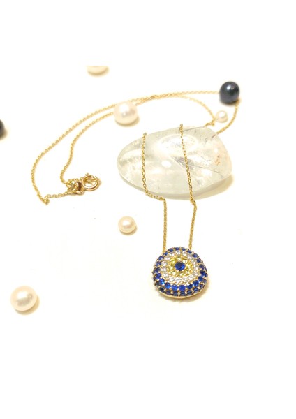 Sosyete Göz Kolye 14 Ayar Altın Hd Videolu fiyatları