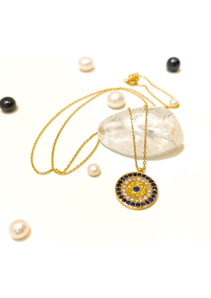 Sosyete Göz Kolye 14 Ayar Altın Hd Videolu fiyatları