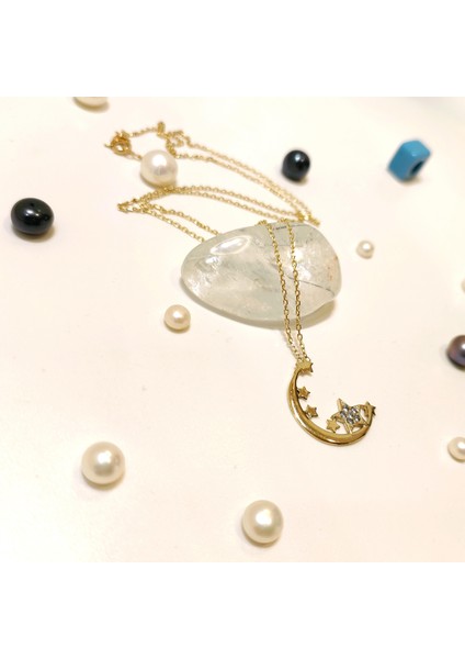 Ayyıldız Kolye 14 Ayar Altın Hd Videolu fırsatları