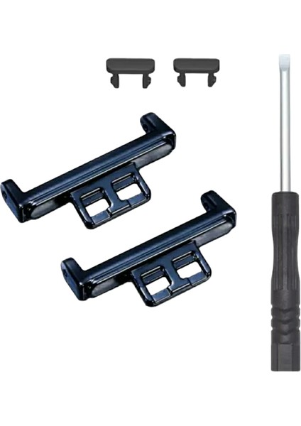 Huawei Watch Fit Uyumlu Delikli Spor Silikon Kordon Pim Çevirici Aparatı ile Birlikte Beyaz Siyah fiyatları