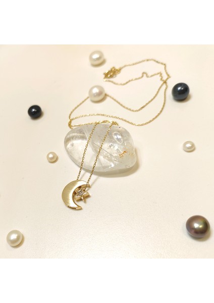 Ayyıldız Kolye 14 Ayar Altın Hd Videolu fiyatları