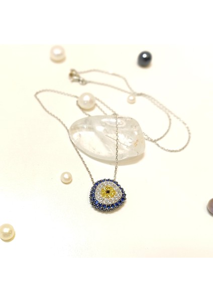 Sosyete Göz Kolye 14 Ayar Altın Hd Videolu